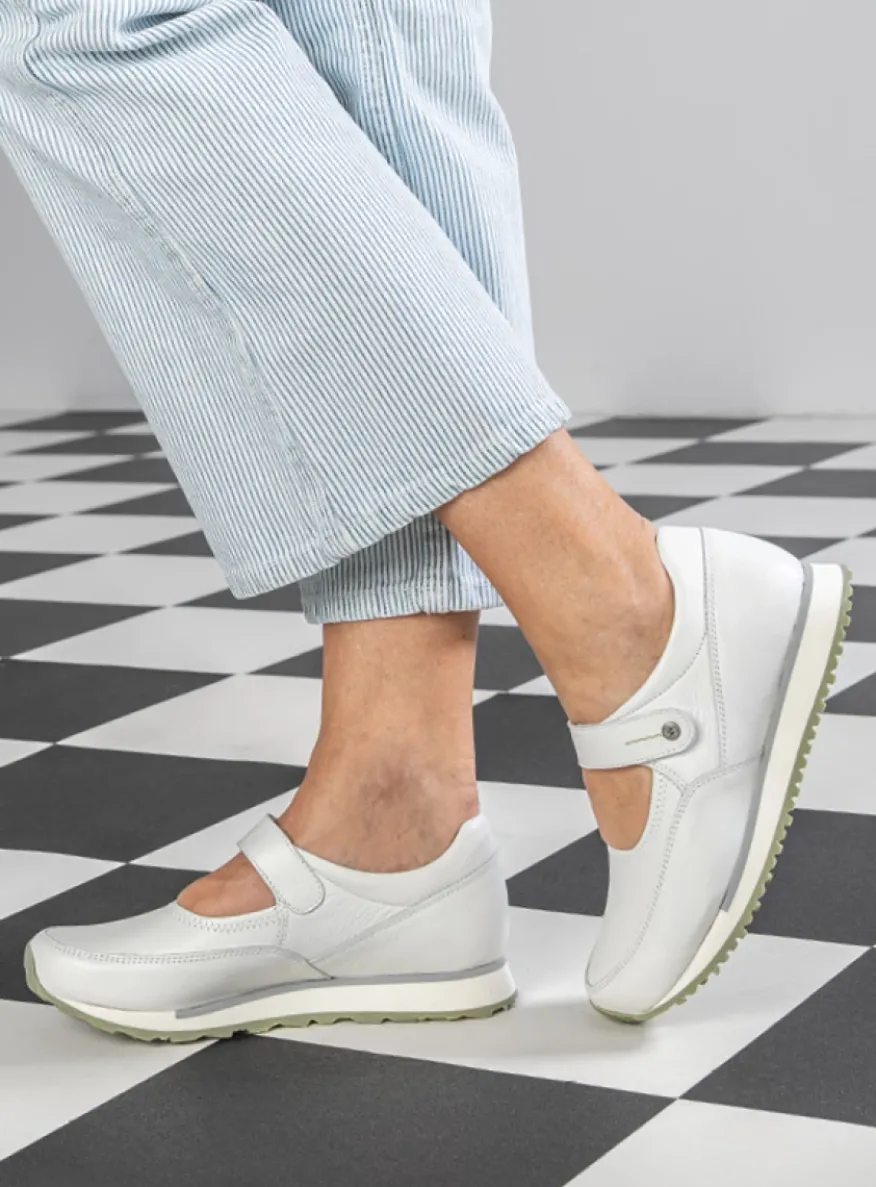 e-Step - wit/lichtgroen leer