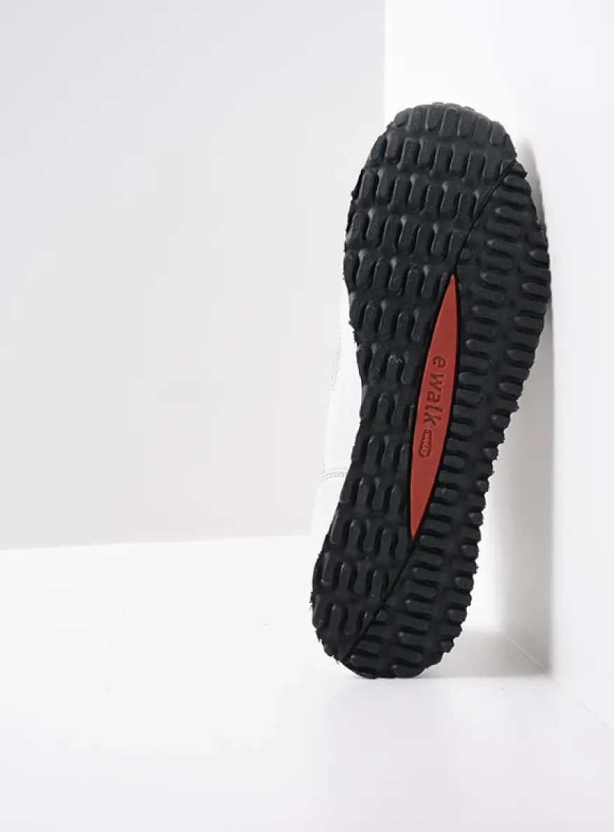 e-Walk - grijs/jeans leer