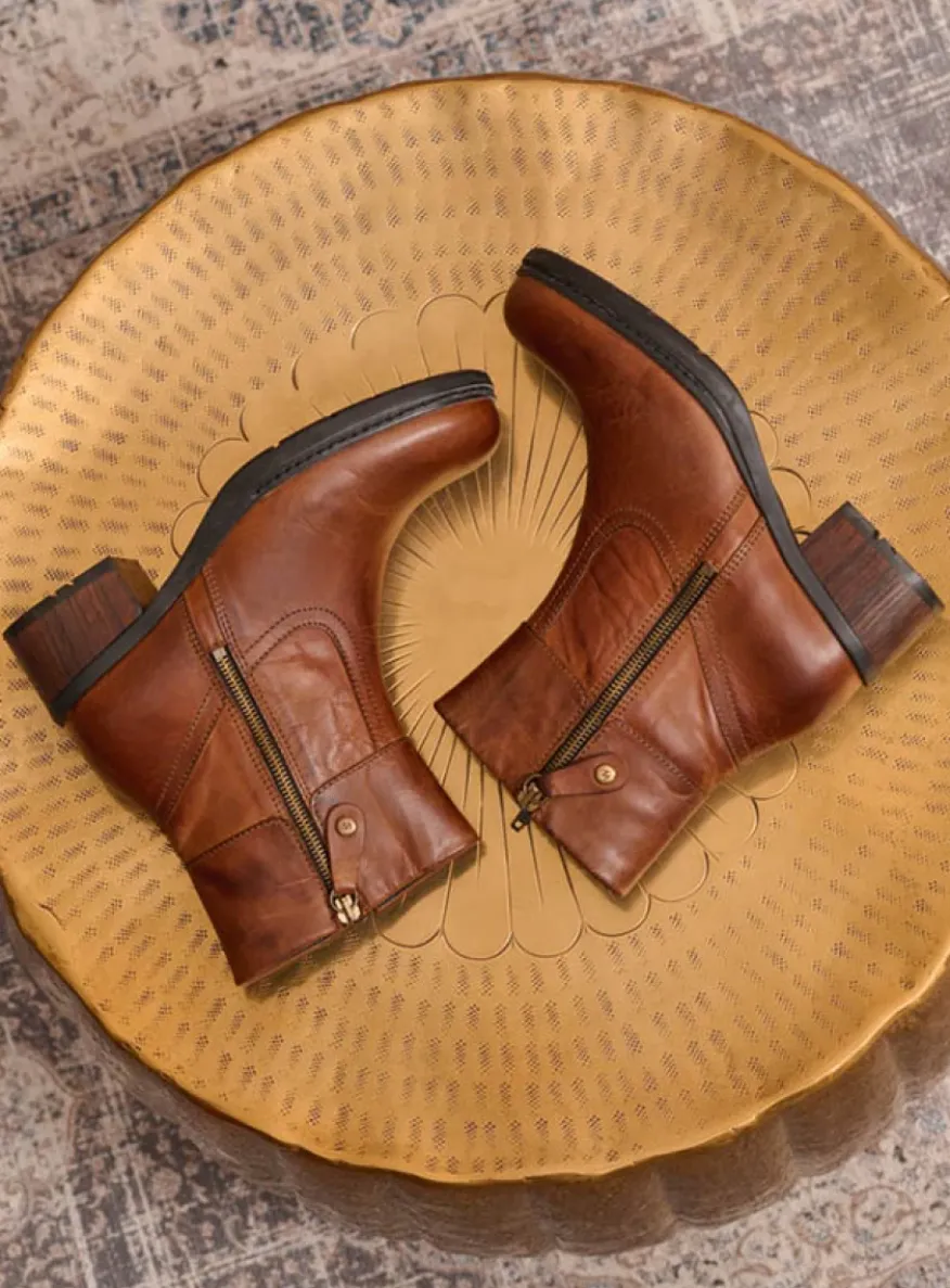 Fairview XW - cognac leer