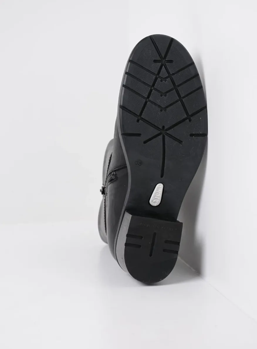 Fairview XW - zwart leer