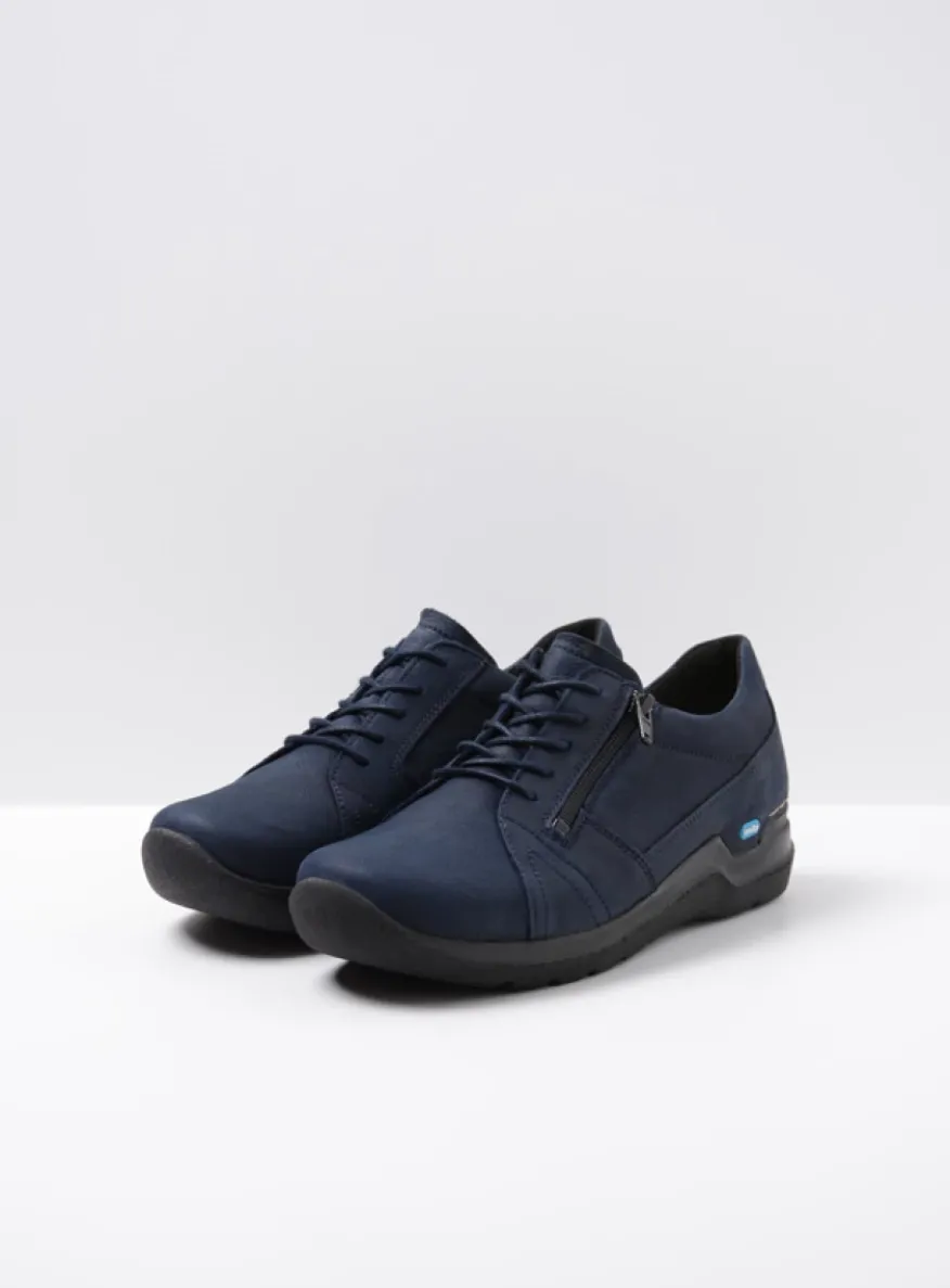 Feltwell - blauw nubuck