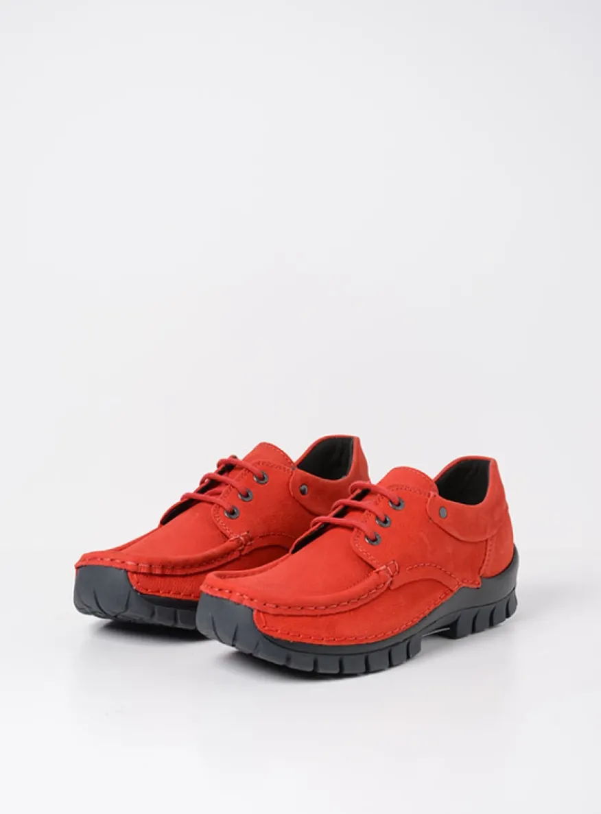 Fly - rood nubuck