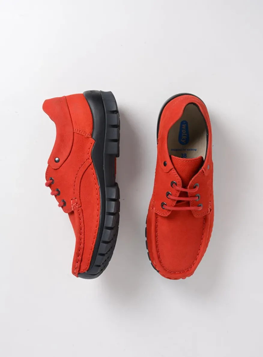 Fly - rood nubuck