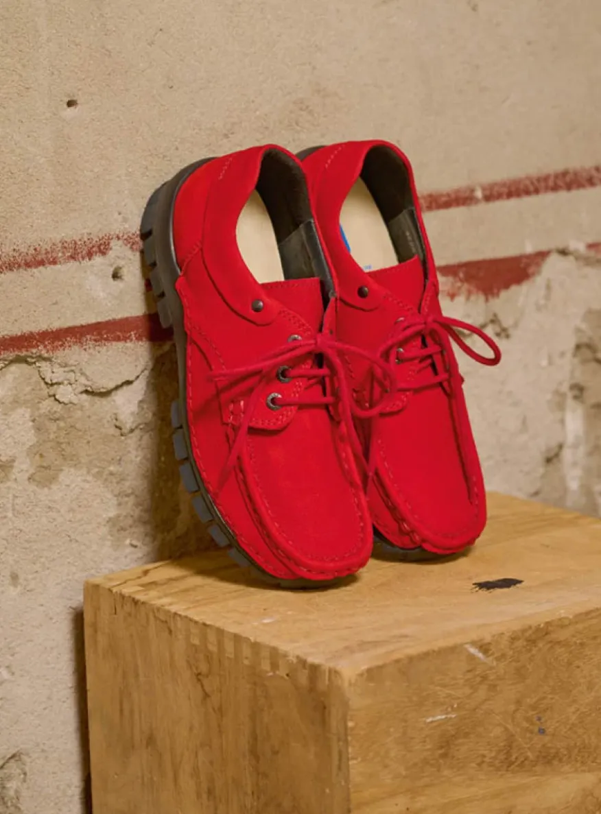 Fly - rood nubuck