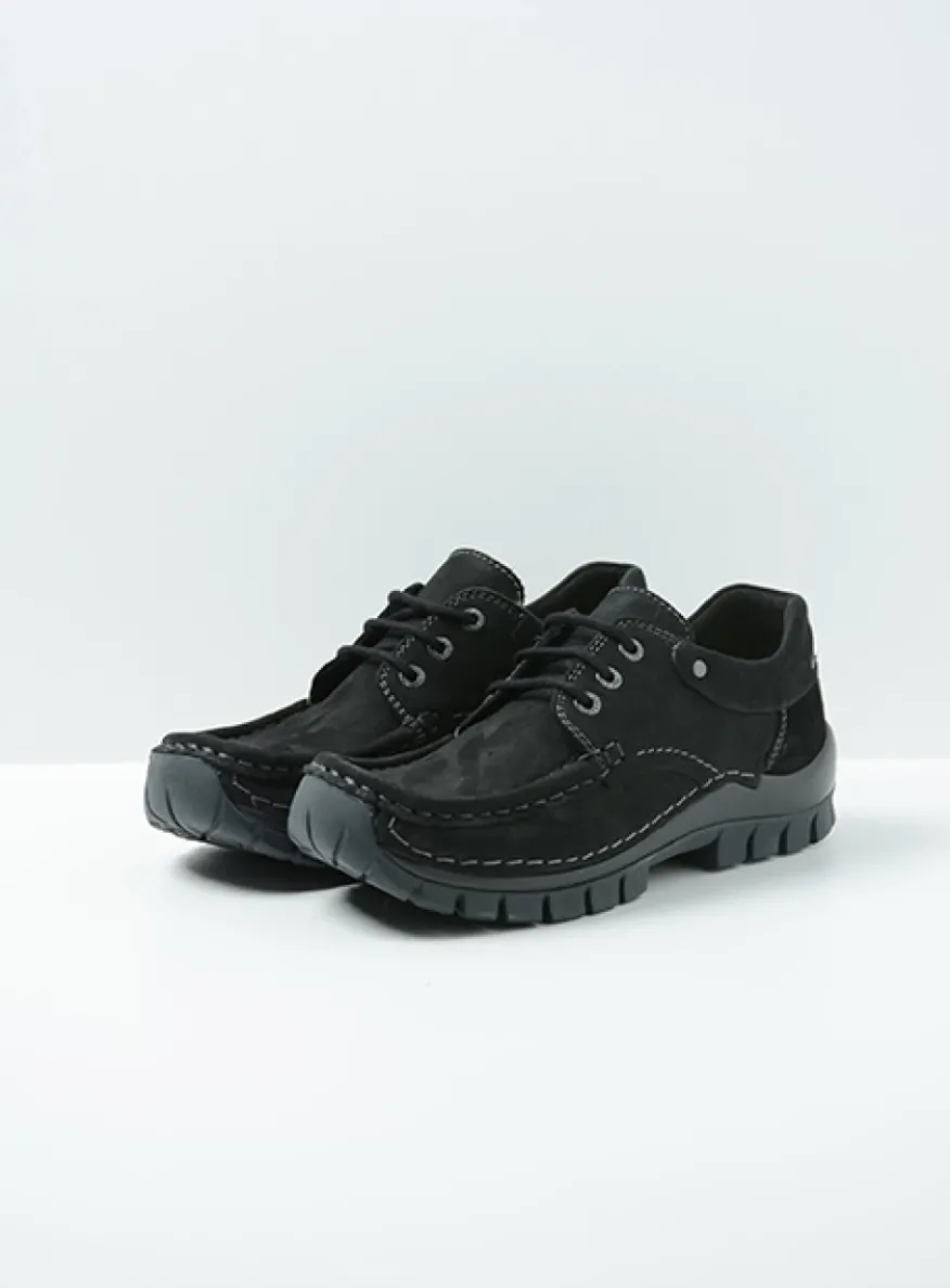 Fly - zwart nubuck