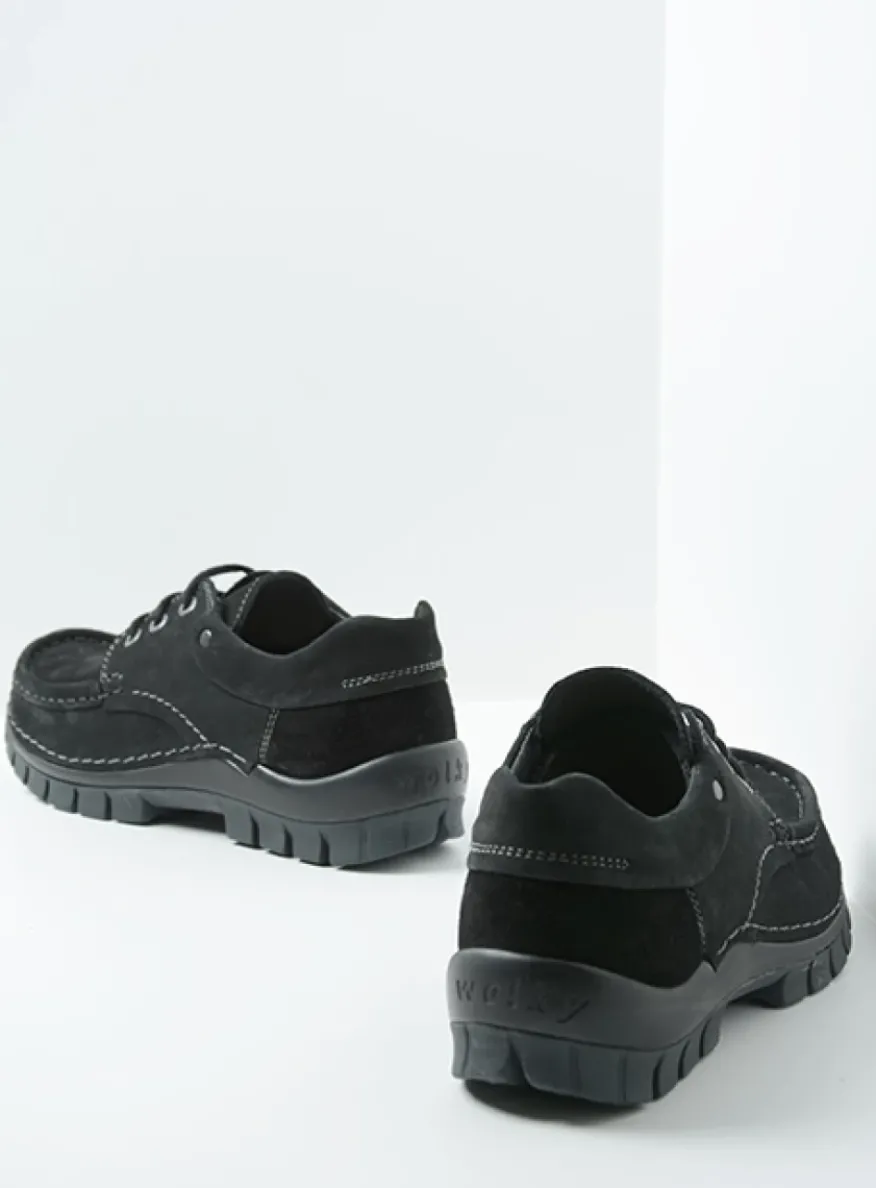 Fly - zwart nubuck