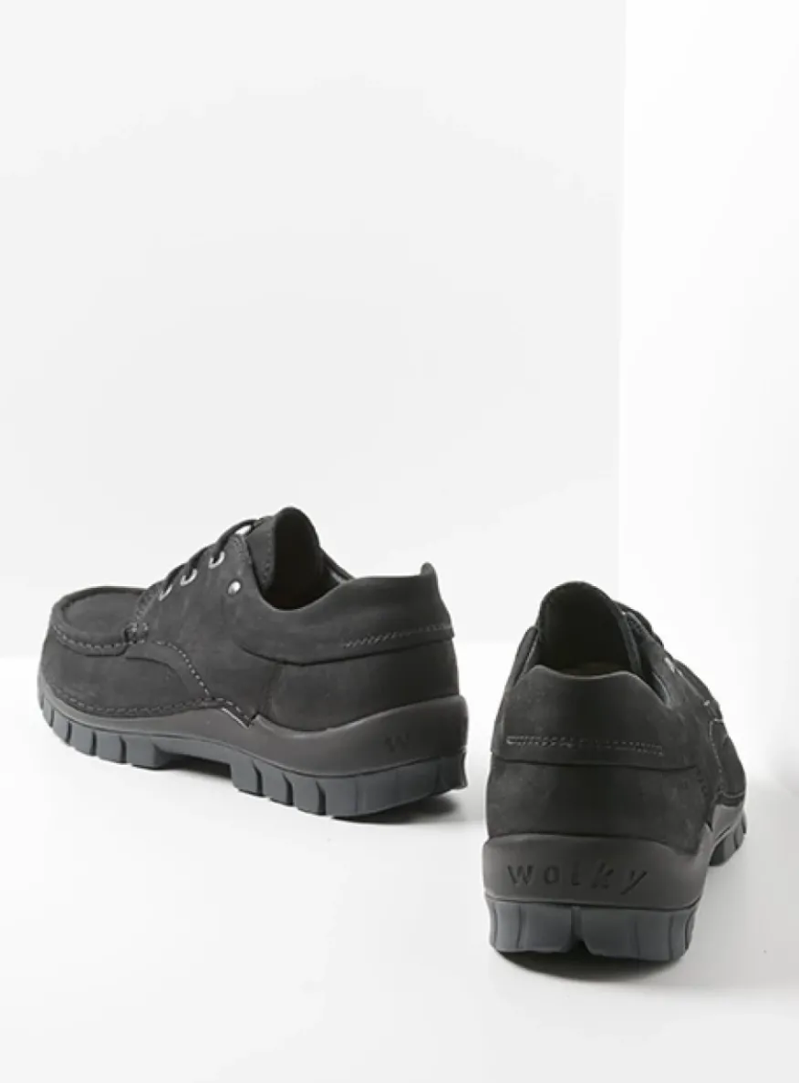 Fly men - zwart nubuck