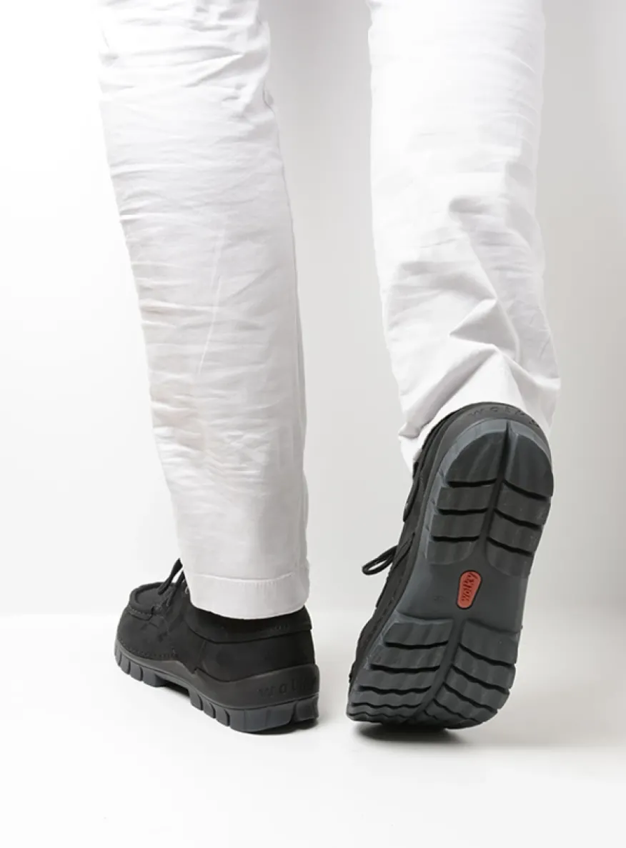 Fly men - zwart nubuck