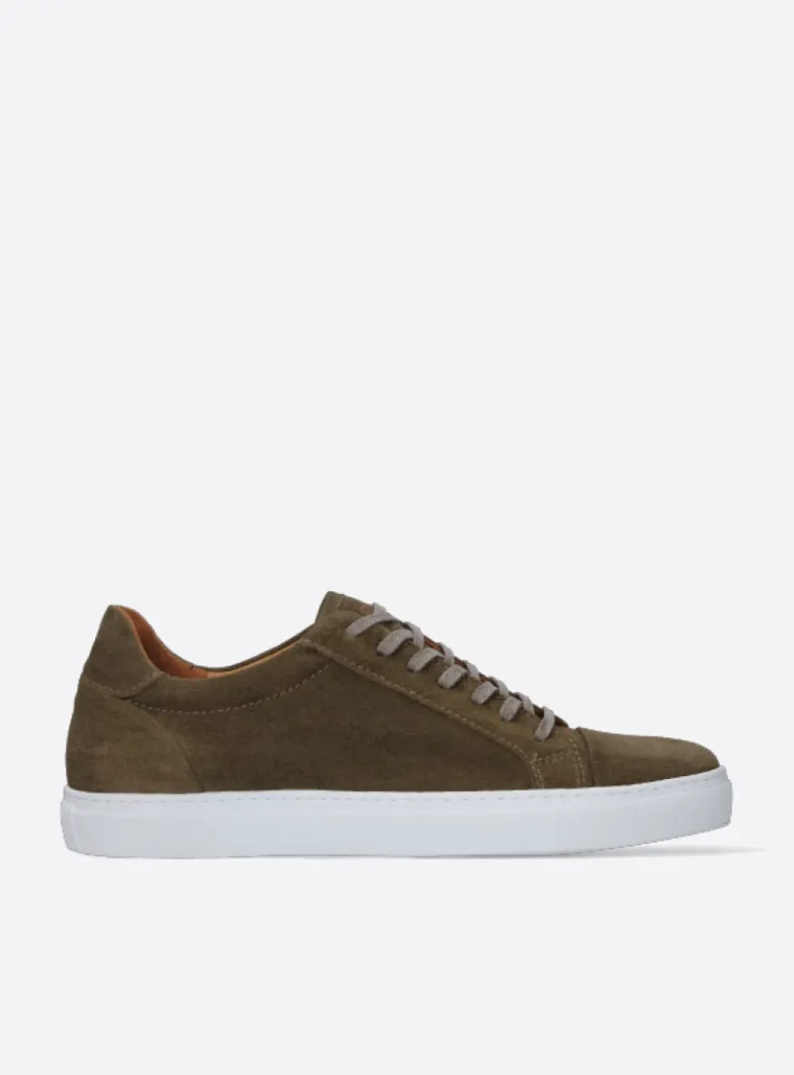 Forecheck - donker taupe suede