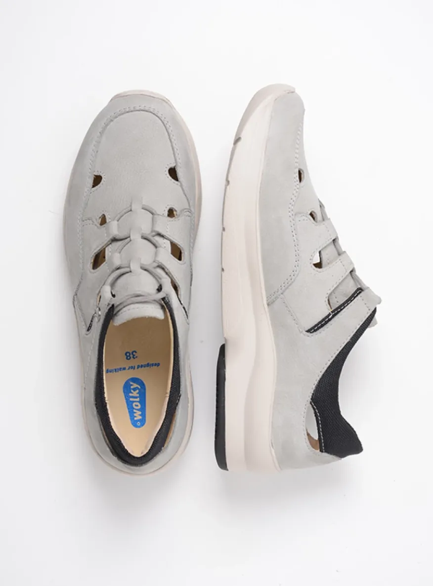 Galena - lichtgrijs nubuck