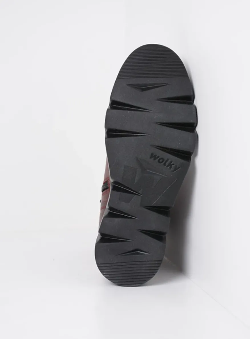 Hope XW - bordeauxrood leer