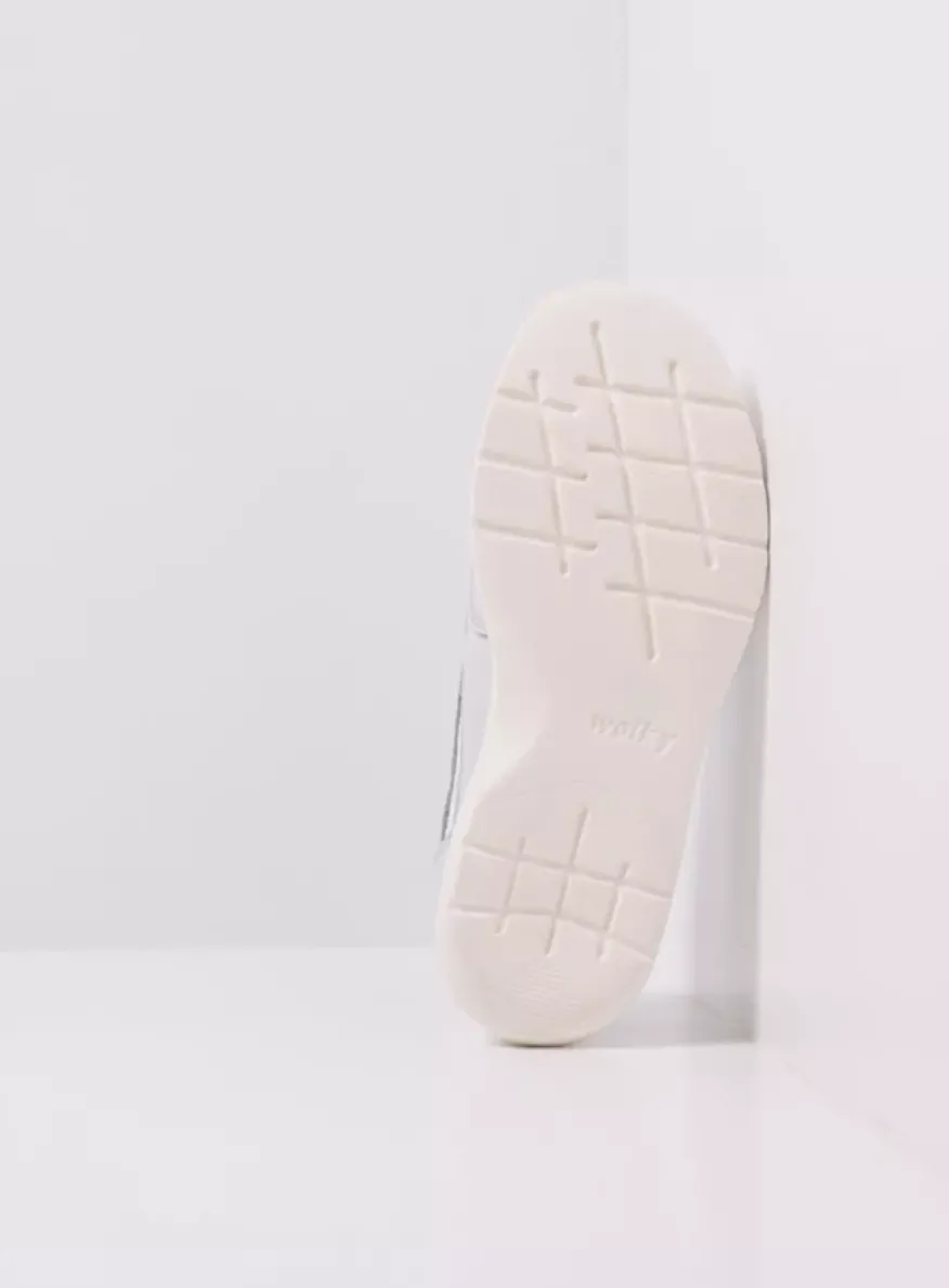 Impact S2F - wit/gebroken combi stretch leer