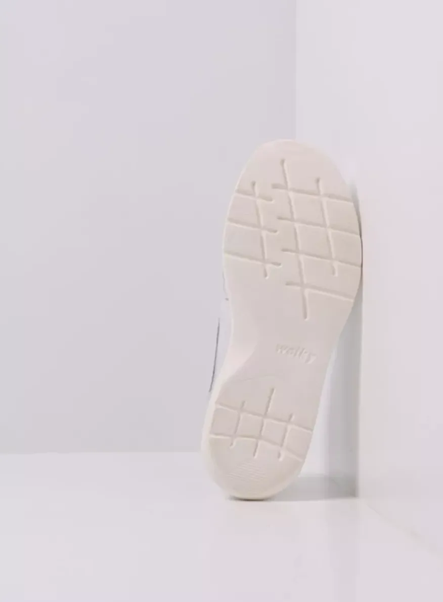 Impact S2F - wit/grijsgroen combi stretchleer