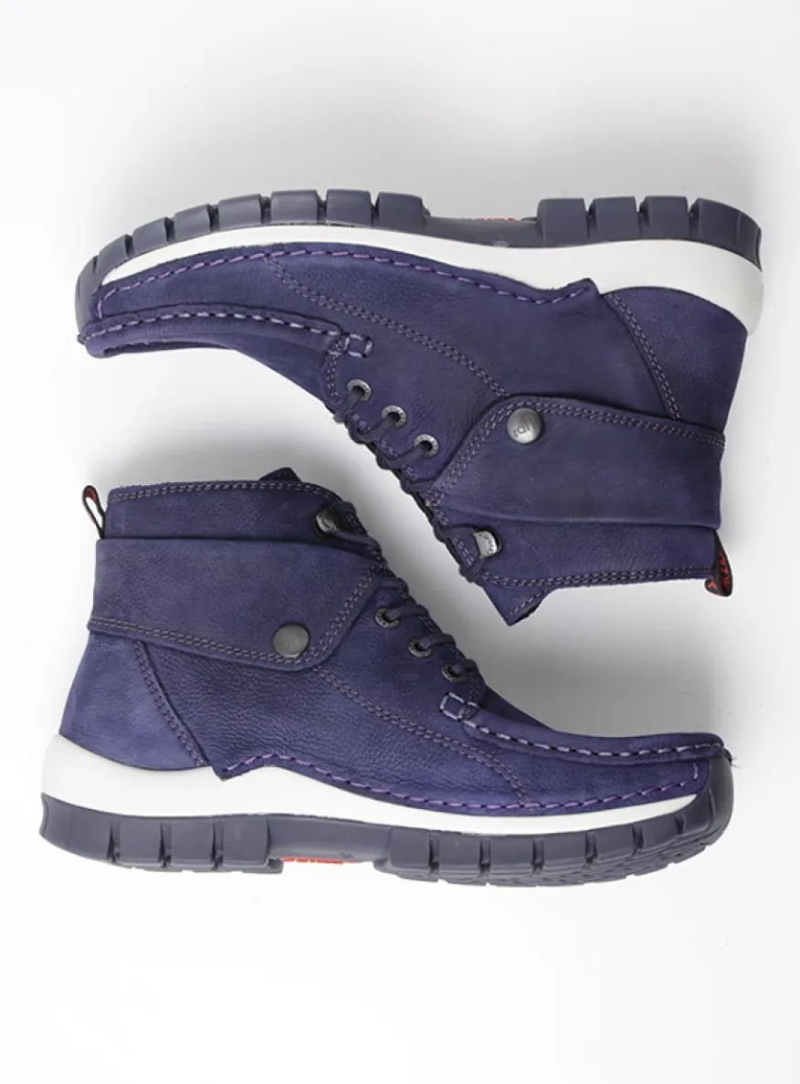 Jump - paars nubuck