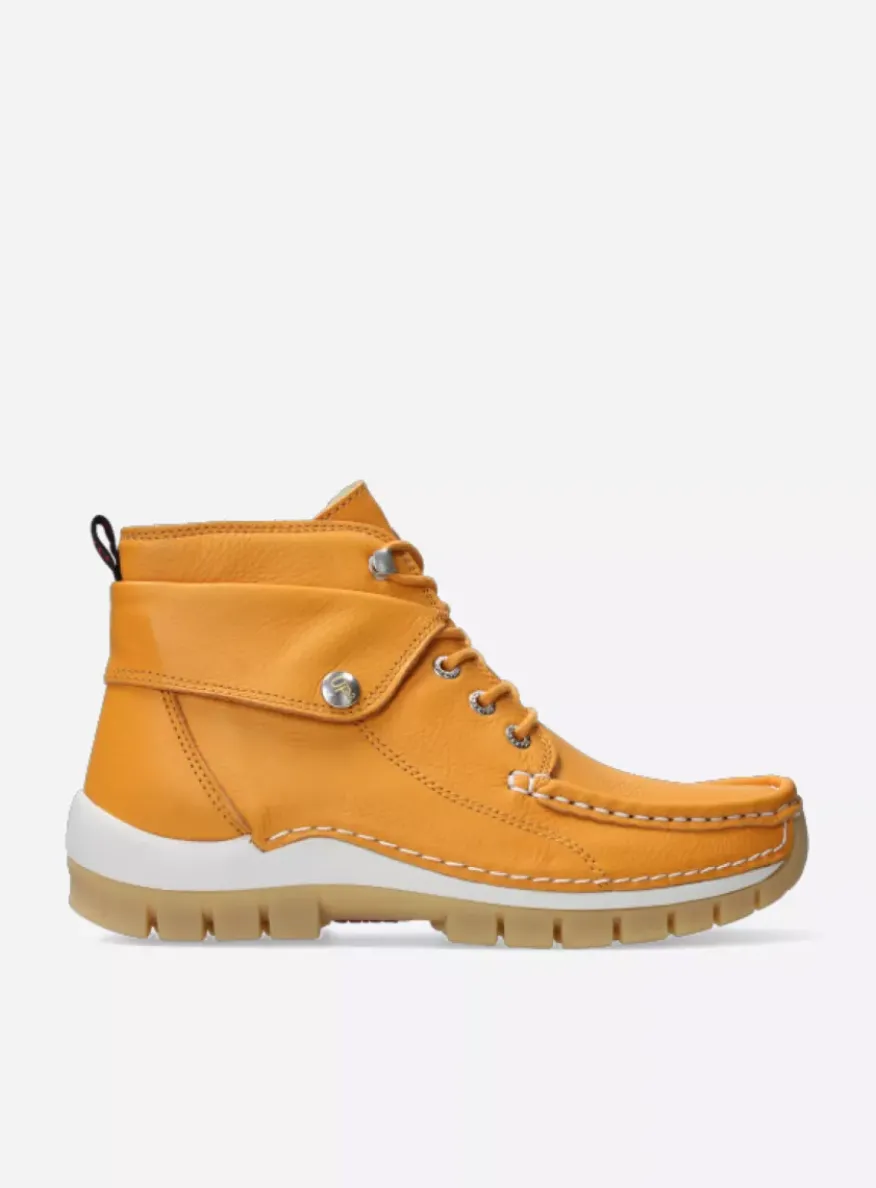 Jump Summer - lichtoranje leer