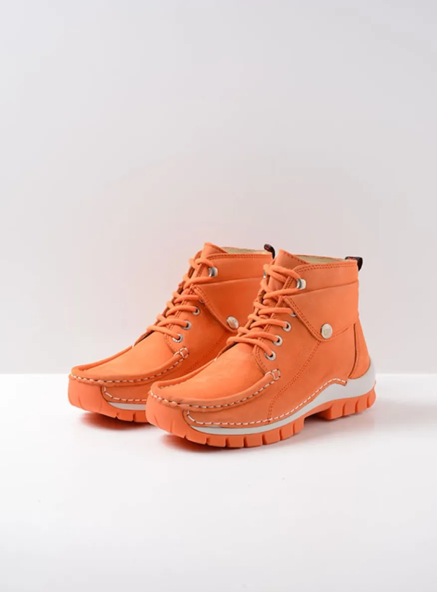Jump Summer - oranje nubuck