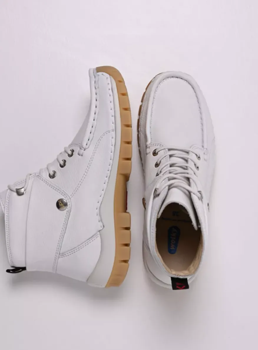 Jump Summer - wit leer