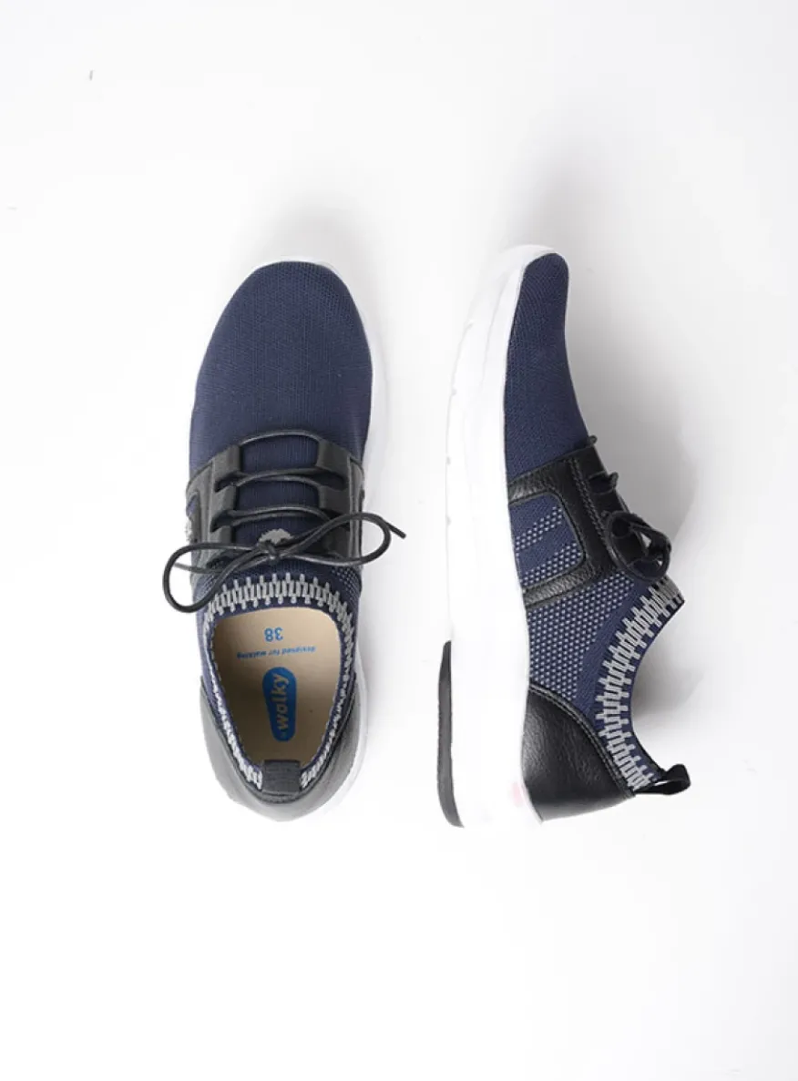 Kalona - blauw 3D knitting