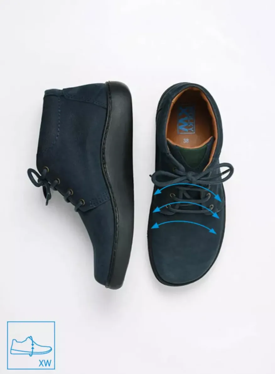 Kansas Lady XW - blauw nubuck