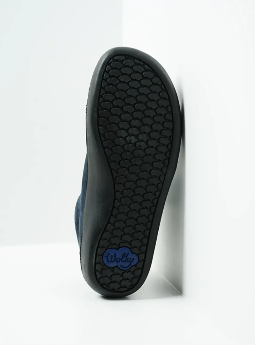 Kansas Lady XW - blauw nubuck