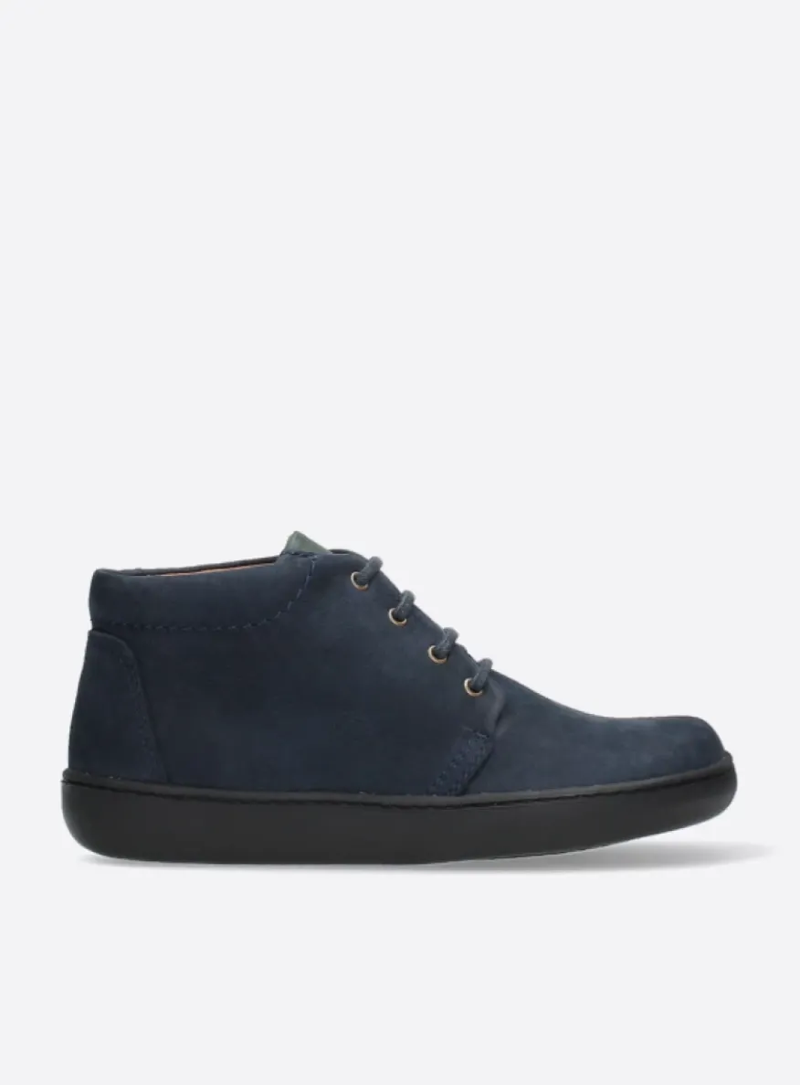 Kansas Men - blauw nubuck