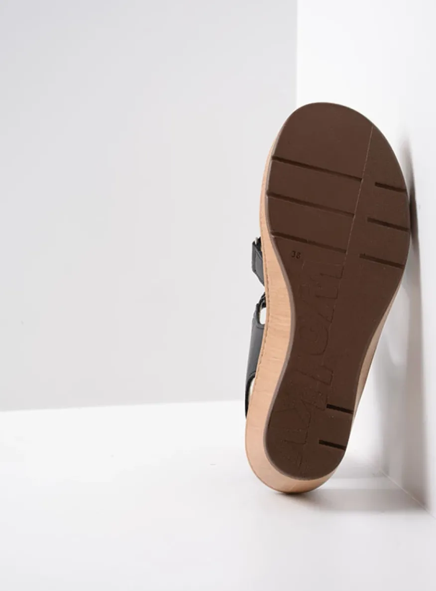 La Jolla - zwart leer