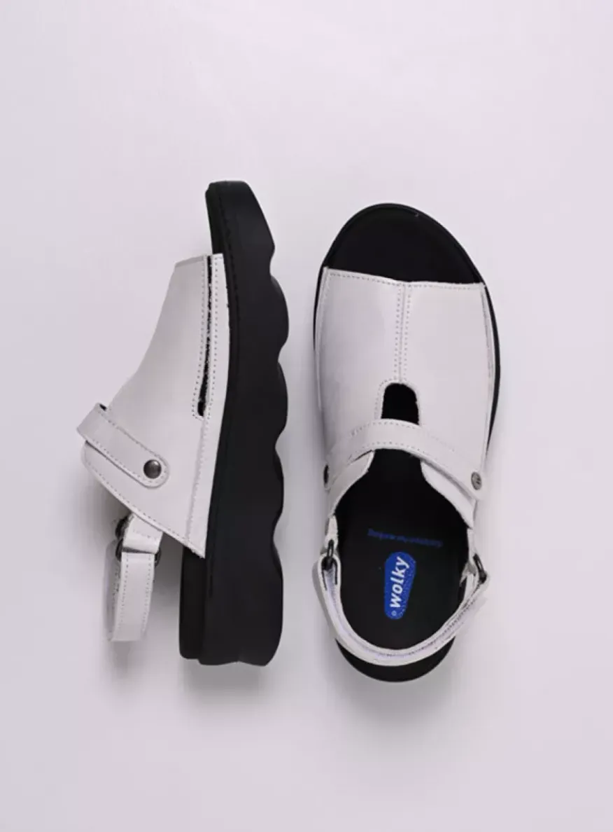 Laprida - wit effectleer