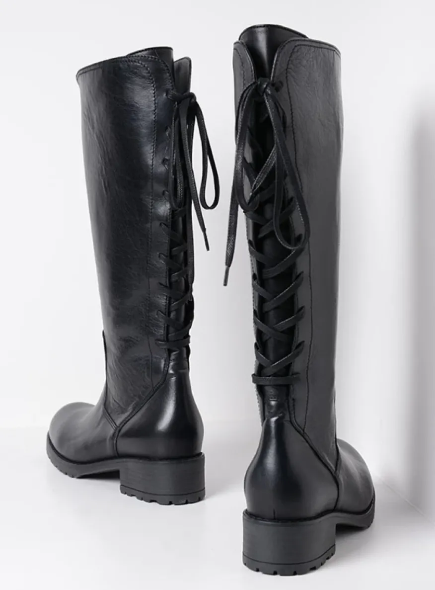 Lascana F2F - zwart leer