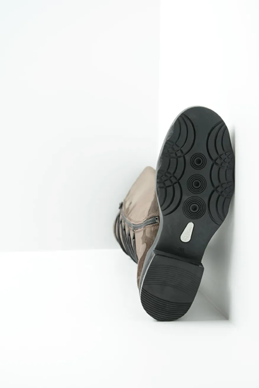 Longview - donkerbruin suede