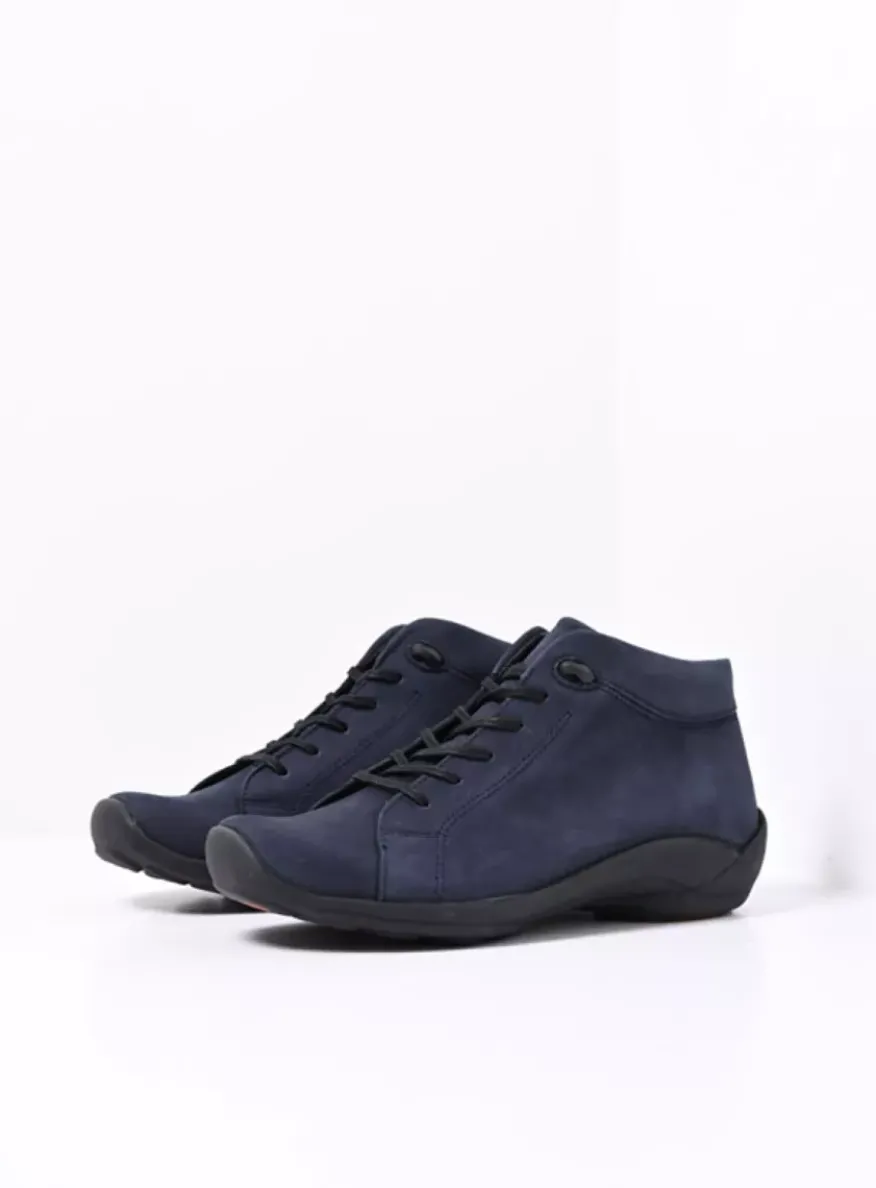 Louise - blauw nubuck