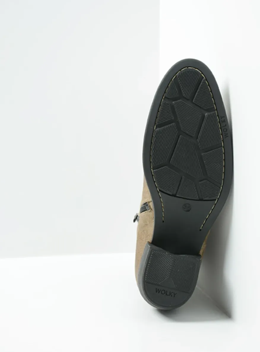 Lubbock - taupe suede