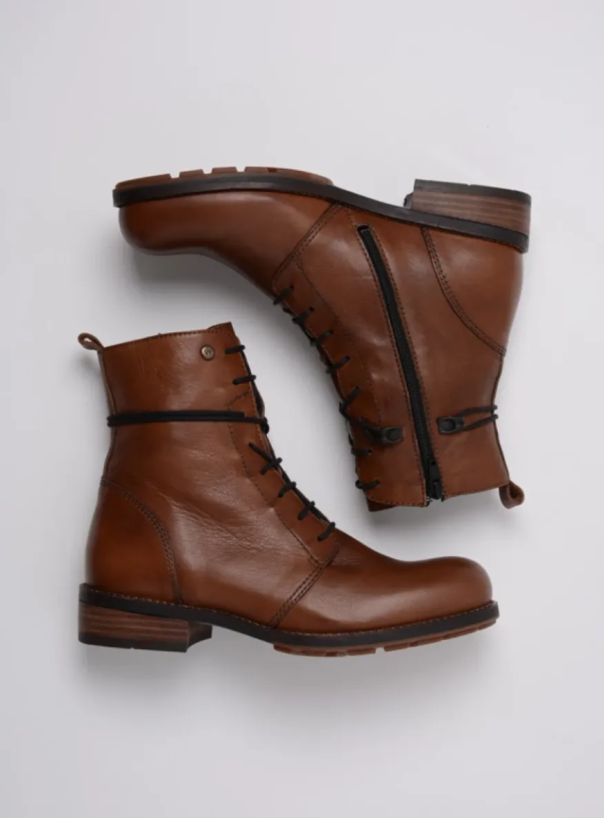 Murray - cognac leer