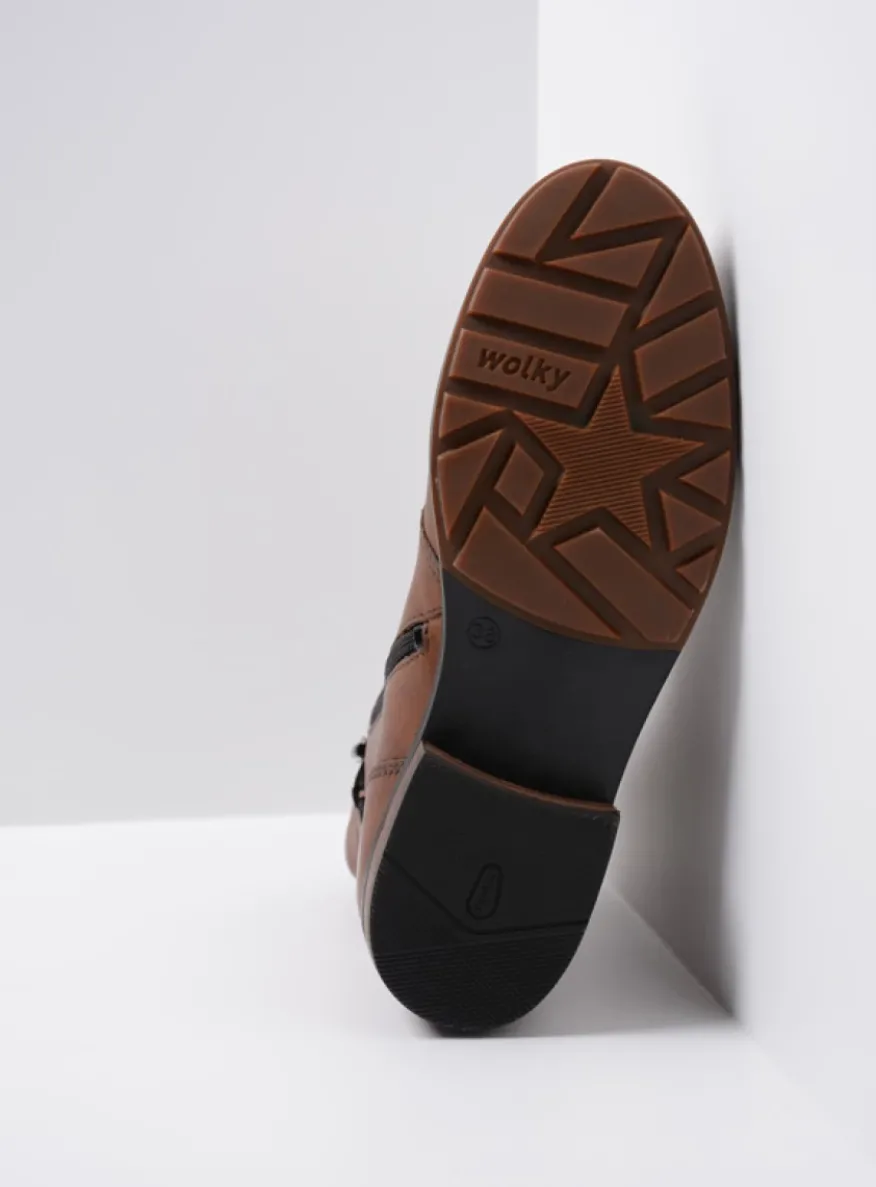 Murray - cognac leer