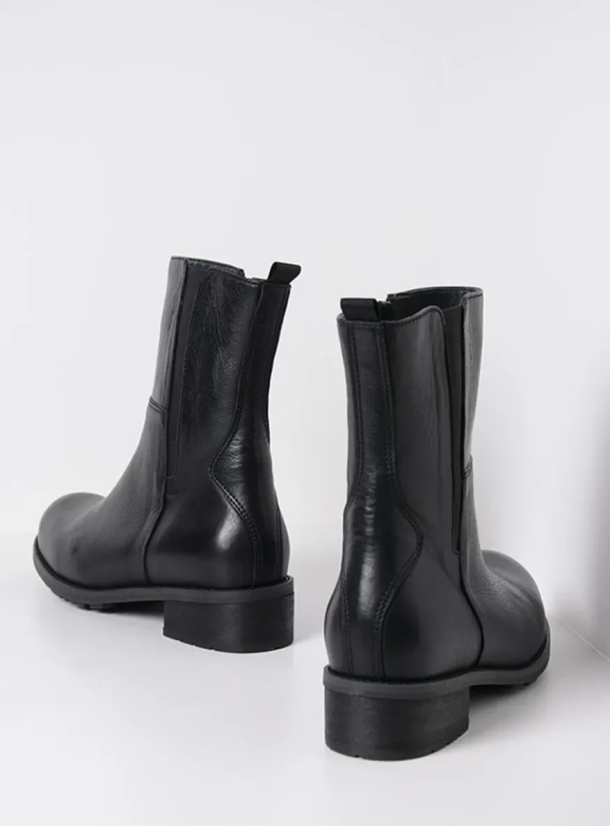 Neola HV - zwart leer