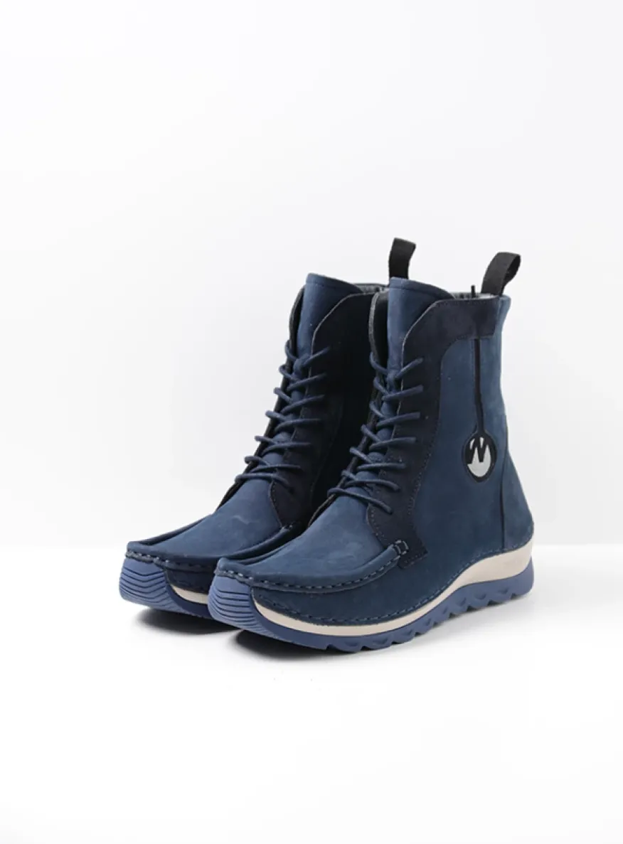 Ocean - denim nubuck
