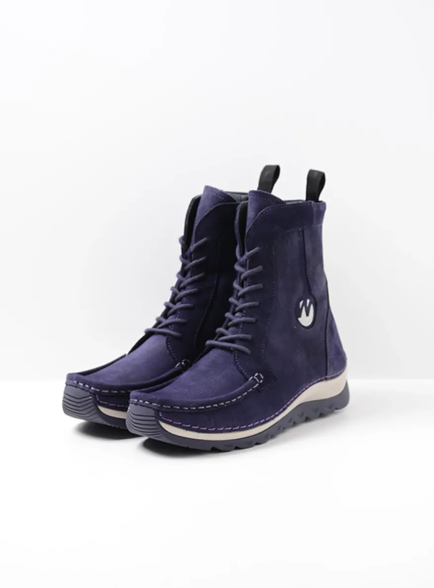 Ocean - paars nubuck