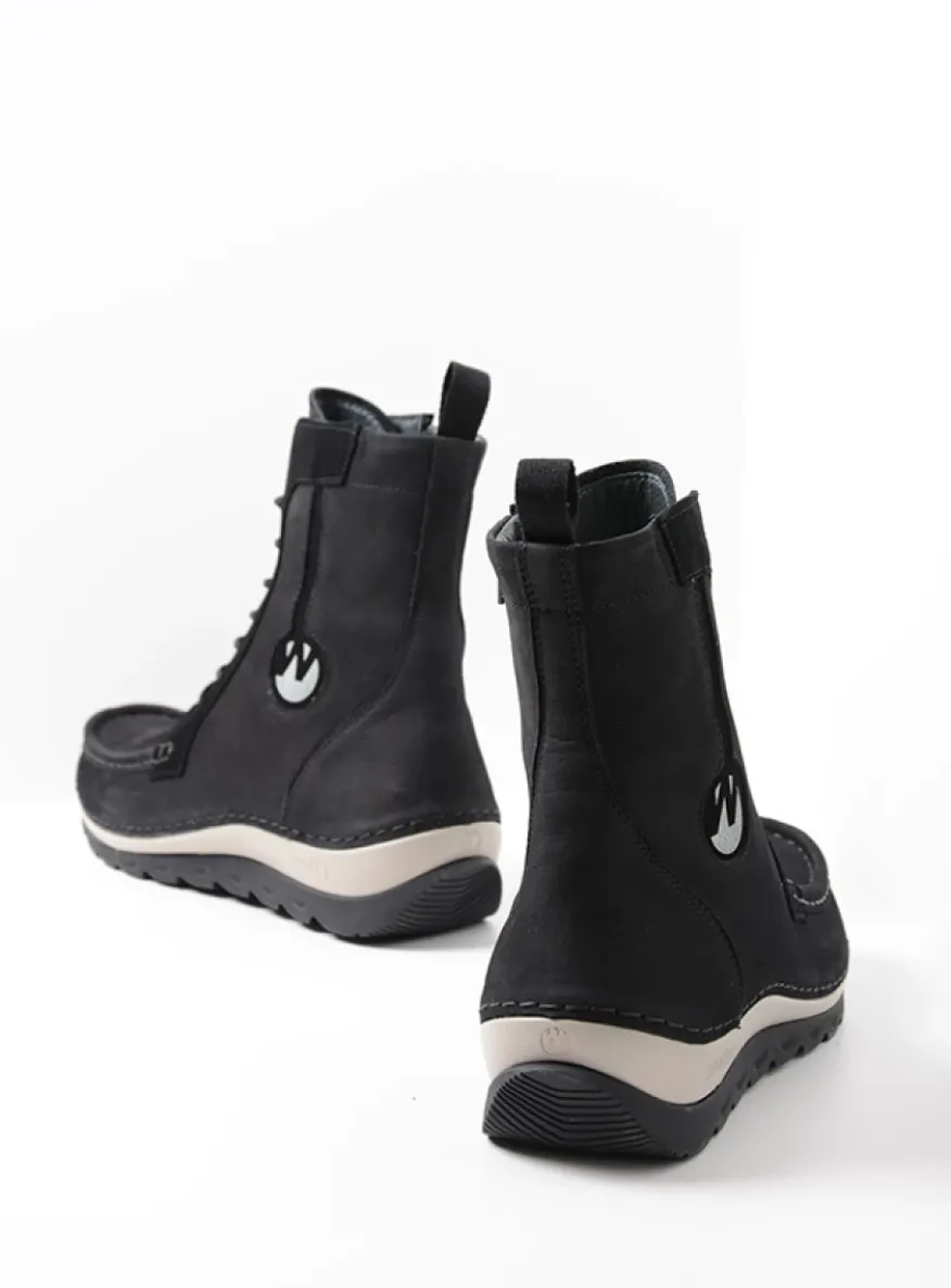 Ocean - zwart nubuck