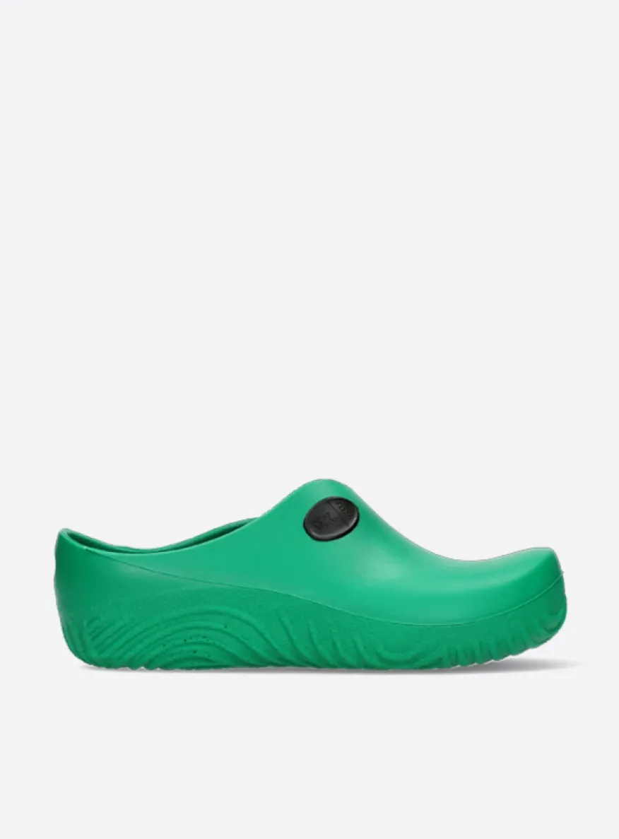 OK Clog-Klomp - groen fluor PU