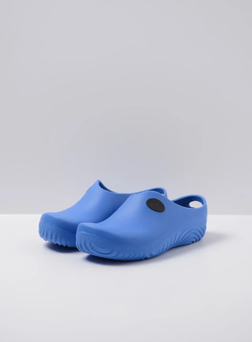 OK Clog-Klomp - sky-blue PU