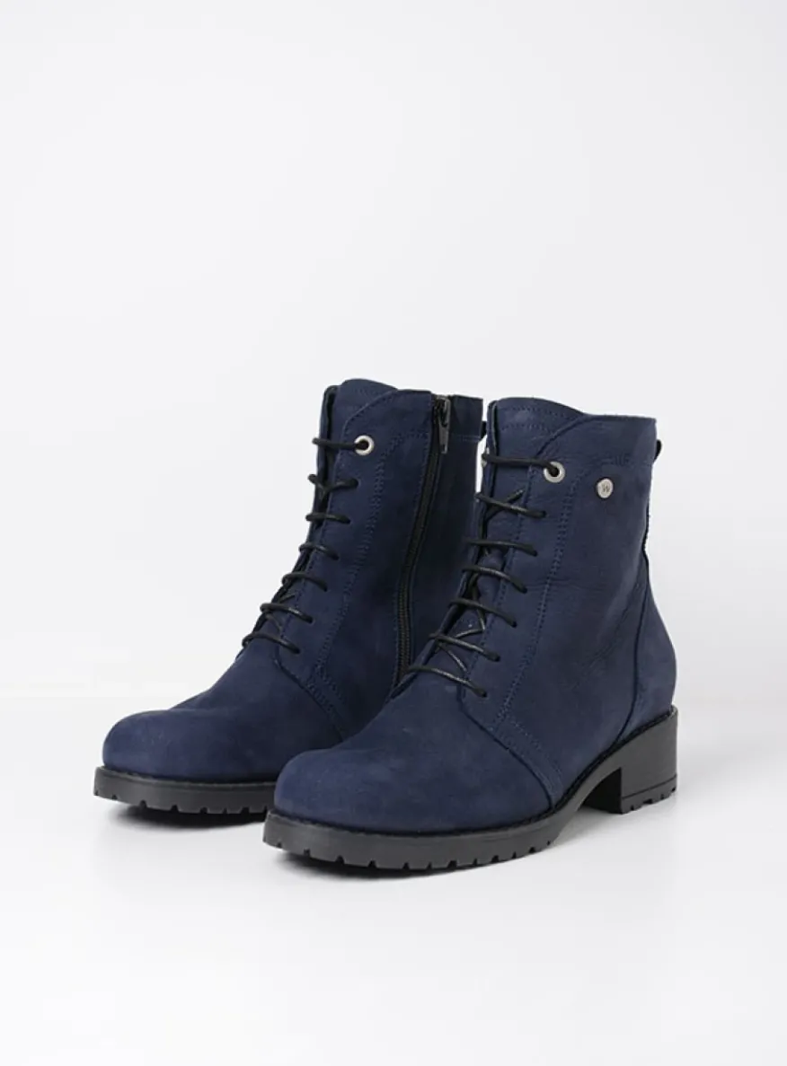 Quinta F2F - blauw nubuck