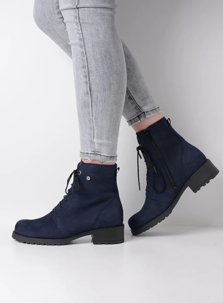 Quinta F2F - blauw nubuck
