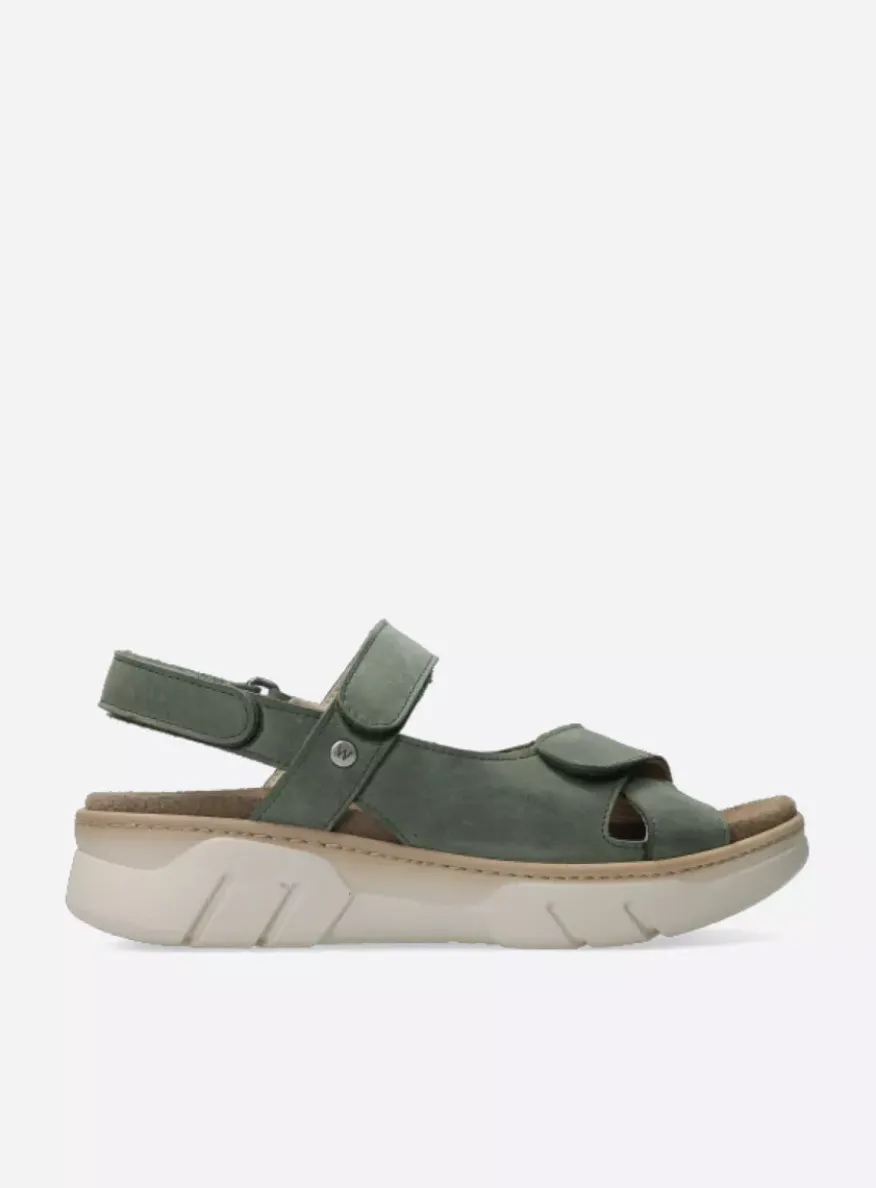 Rapid - saliegroen nubuck