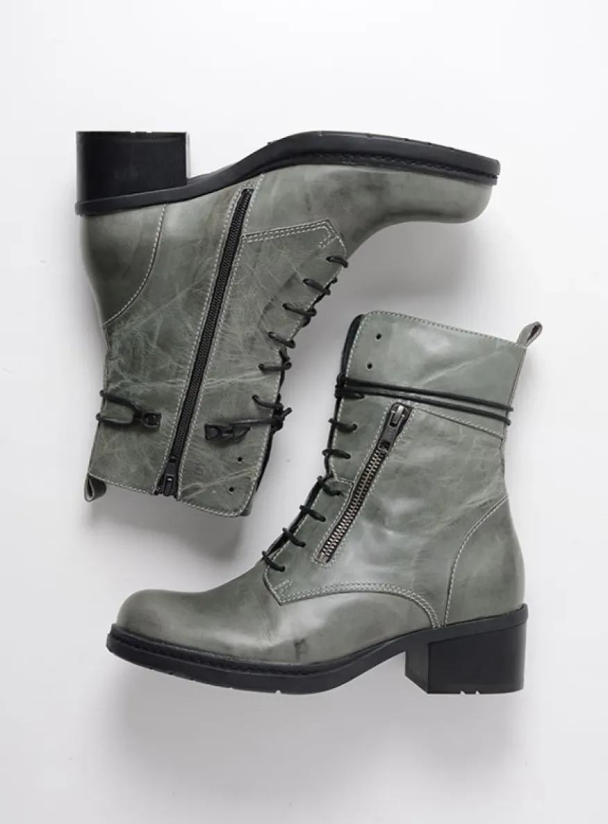 Rimbley - castor grey leer