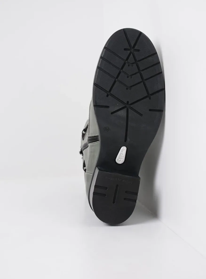 Rimbley - castor grey leer