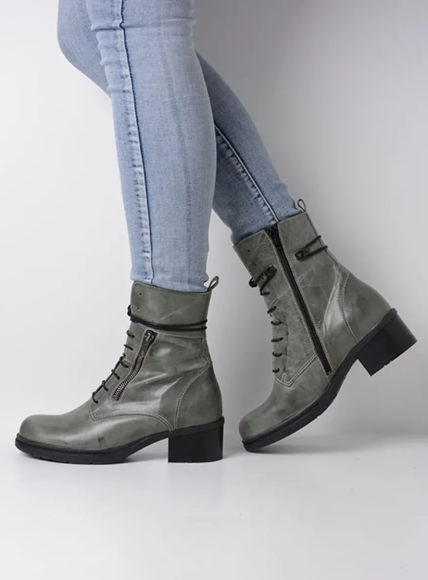 Rimbley - castor grey leer