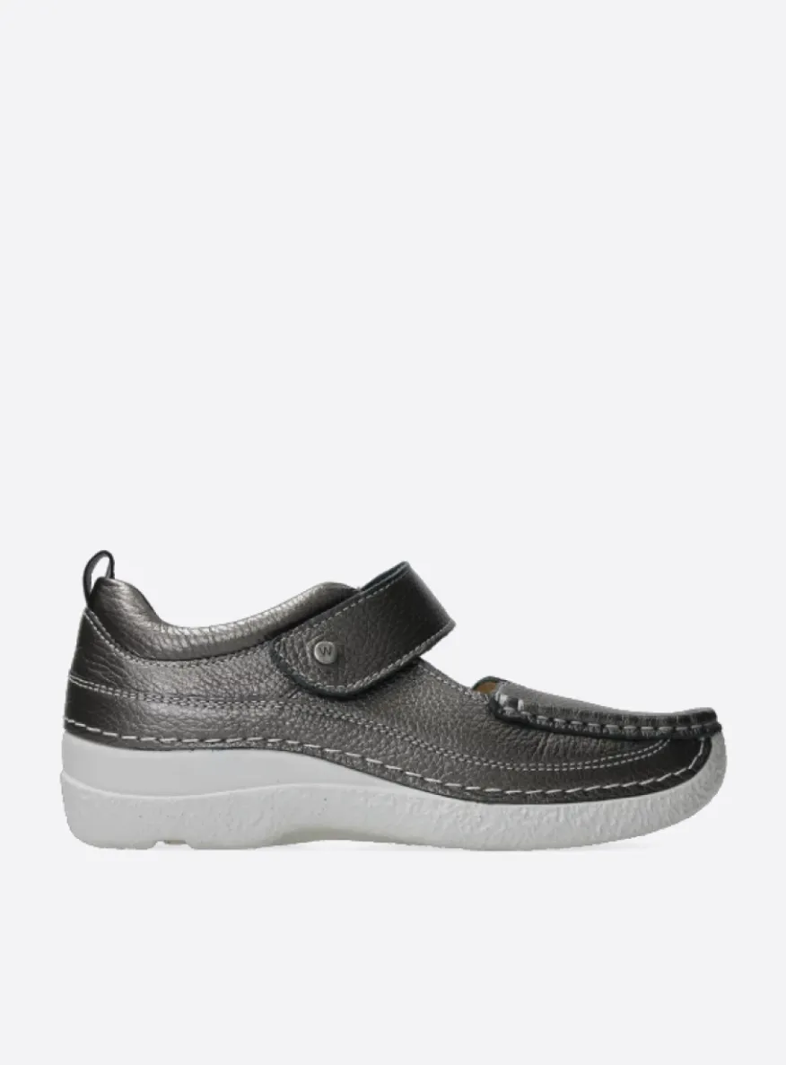 Roll Combi - antraciet leer