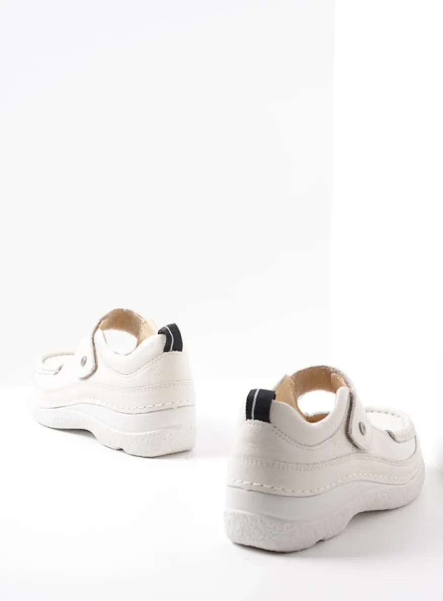 Roll Combi - creme wit leer