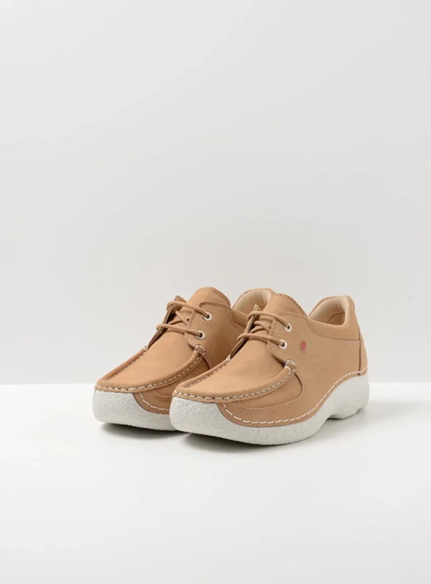 Roll Shoe - beige nubuck