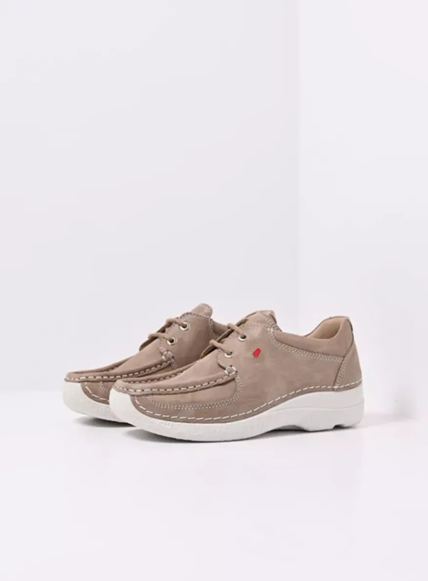 Roll Shoe - safari effectleer