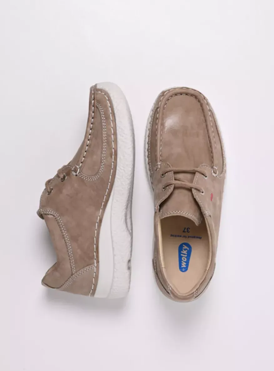 Roll Shoe - safari effectleer